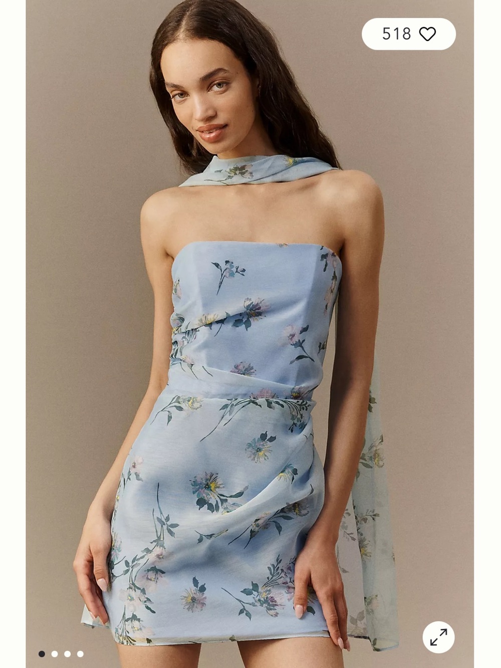 Anthropologie Katie May Roux Dress